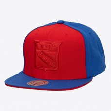 New York Rangers Mitchell & Ness Red/Blue Color Pop Snapback Hat New York Rangers Mitchell & Ness Red/Blue Color Pop Snapback Hat