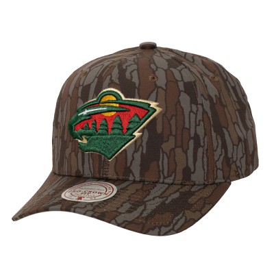 Бейсболка Minnesota Wild Mitchell & Ness Camo Hidden Camo Pro Crown