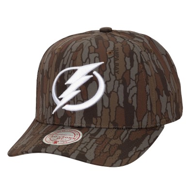 Бейсболка Tampa Bay Lightning Mitchell & Ness Camo Hidden Camo Pro Crown
