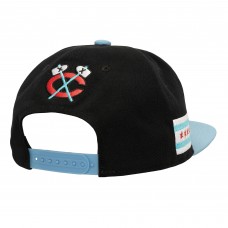 Бейсболка Chicago Blackhawks Mitchell & Ness Black Core Team Special Бейсболка Chicago Blackhawks Mitchell & Ness Black Core Team Special