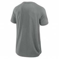 Minnesota Wild Fanatics Heather Gray 2025 Stanley Cup Playoffs Authentic Pro Rink Performance T-Shirt