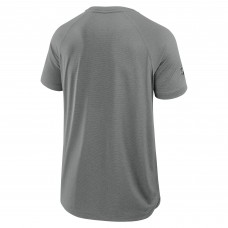 Los Angeles Kings Fanatics Heather Gray 2025 Stanley Cup Playoffs Authentic Pro Rink Performance T-Shirt