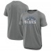 Футболка St. Louis Blues Fanatics Heather Gray 2025 Stanley Cup Playoffs Authentic Pro Rink Performance