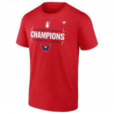 Washington Capitals Fanatics Red 2025 Metropolitan Division Champions T-Shirt