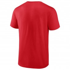 Washington Capitals Fanatics Red 2025 Metropolitan Division Champions T-Shirt