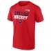 Футболка Washington Capitals Fanatics Red 2025 Stanley Cup Playoffs Breakout