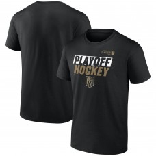 Vegas Golden Knights Fanatics Black 2025 Stanley Cup Playoffs Breakout T-Shirt