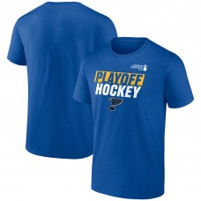 St. Louis Blues Fanatics Blue 2025 Stanley Cup Playoffs Breakout T-Shirt