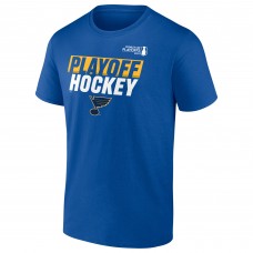 St. Louis Blues Fanatics Blue 2025 Stanley Cup Playoffs Breakout T-Shirt