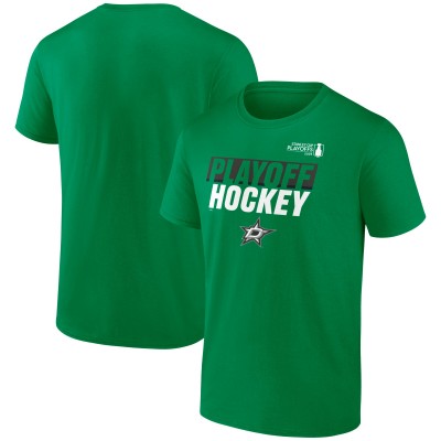 Футболка Dallas Stars Fanatics Kelly Green 2025 Stanley Cup Playoffs Breakout