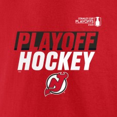 New Jersey Devils Fanatics Red 2025 Stanley Cup Playoffs Breakout T-Shirt