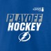Толстовка Tampa Bay Lightning Fanatics Blue 2025 Stanley Cup Playoffs Breakout Fleece