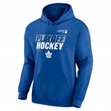 Toronto Maple Leafs Fanatics Blue 2025 Stanley Cup Playoffs Breakout Fleece Pullover Hoodie