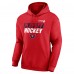Толстовка Washington Capitals Fanatics Red 2025 Stanley Cup Playoffs Breakout Fleece