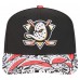 Бейсболка Anaheim Ducks New Era Black Mascot Visor 9SEVENTY