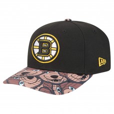 Бейсболка Boston Bruins New Era Black Mascot Visor 9SEVENTY Бейсболка Boston Bruins New Era Black Mascot Visor 9SEVENTY