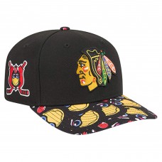 Бейсболка Chicago Blackhawks New Era Black Mascot Visor 9SEVENTY Бейсболка Chicago Blackhawks New Era Black Mascot Visor 9SEVENTY