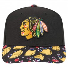 Бейсболка Chicago Blackhawks New Era Black Mascot Visor 9SEVENTY Бейсболка Chicago Blackhawks New Era Black Mascot Visor 9SEVENTY