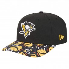 Бейсболка Pittsburgh Penguins New Era Black Mascot Visor 9SEVENTY