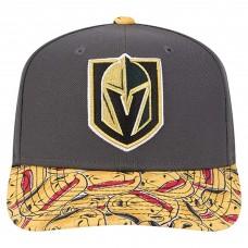 Бейсболка Vegas Golden Knights New Era Grey Mascot Visor 9SEVENTY