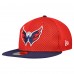 Бейсболка Washington Capitals New Era Red/Navy Mesh Crown Two-Tone 59FIFTY