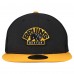 Бейсболка Boston Bruins New Era Black/Gold Mesh Crown Two-Tone 59FIFTY