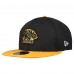 Бейсболка Boston Bruins New Era Black/Gold Mesh Crown Two-Tone 59FIFTY