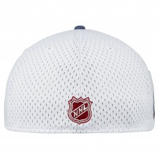 Бейсболка Colorado Avalanche New Era White/Navy Mesh Crown Two-Tone 59FIFTY