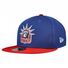 Бейсболка New York Rangers New Era Blue/Red Mesh Crown Two-Tone 59FIFTY Бейсболка New York Rangers New Era Blue/Red Mesh Crown Two-Tone 59FIFTY