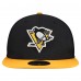 Бейсболка Pittsburgh Penguins New Era Black/Gold Mesh Crown Two-Tone 59FIFTY