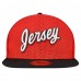 Бейсболка New Jersey Devils New Era Red/Black Mesh Crown Two-Tone 59FIFTY