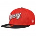 Бейсболка New Jersey Devils New Era Red/Black Mesh Crown Two-Tone 59FIFTY