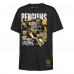 Футболка Подростковая Pittsburgh Penguins Sidney Crosby Mitchell & Ness Black Photo Reel Graphic