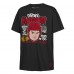 Футболка Подростковая Chicago Blackhawks Connor Bedard Mitchell & Ness Black Caricature
