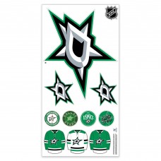Dallas Stars Repositionable Team Logo Wall Decal Set