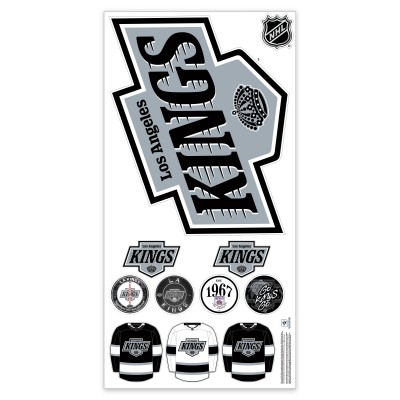 Los Angeles Kings Repositionable Team Logo Wall Decal Set