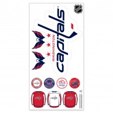 Washington Capitals Repositionable Team Logo Wall Decal Set