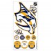 Nashville Predators Repositionable Team Logo Wall Decal Set