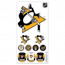 Pittsburgh Penguins Repositionable Team Logo Wall Decal Set
