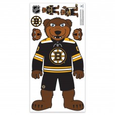 Boston Bruins Mascot Repositionable Wall Decal Set