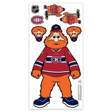 Montreal Canadiens Mascot Repositionable Wall Decal Set