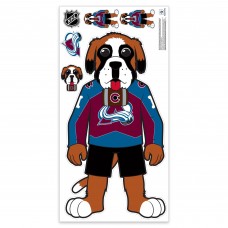 Colorado Avalanche Mascot Repositionable Wall Decal Set