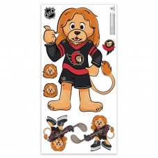 Ottawa Senators Mascot Repositionable Wall Decal Set
