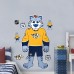 Nashville Predators Mascot Repositionable Wall Decal Set