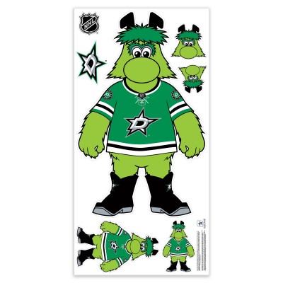 Dallas Stars Mascot Repositionable Wall Decal Set