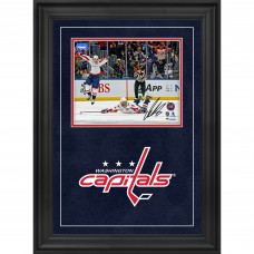 Alexander Ovechkin Washington Capitals Autographed Fanatics Authentic Deluxe Framed 8 x 10 895th Goal Celebration Photograph