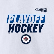 Winnipeg Jets White 2025 Stanley Cup Playoffs Breakout T-Shirt
