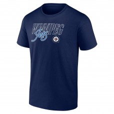 Футболка Winnipeg Jets Navy Script