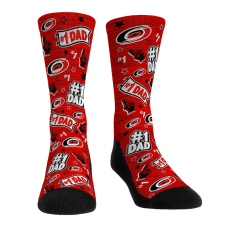 Носки Unisex Carolina Hurricanes Rock Em Number 1 Dad 2-Pack Crew