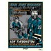 San Jose Sharks Joe Thornton Phenom Gallery Jersey Retirement 18 x 24 Deluxe Framed Serigraph Print